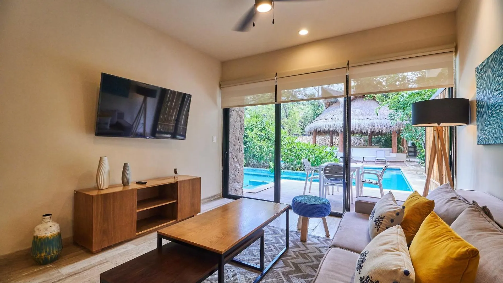 Homely And Equipped 2Br With Swim Up Pool In Aldea Zama Tulum 0*,  Mexico