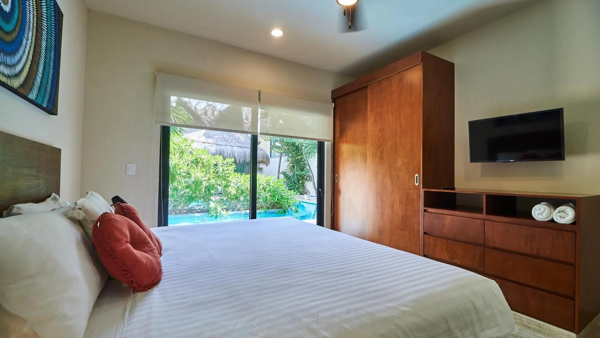 Homely And Equipped 2Br With Swim Up Pool In Aldea Zama Tulum