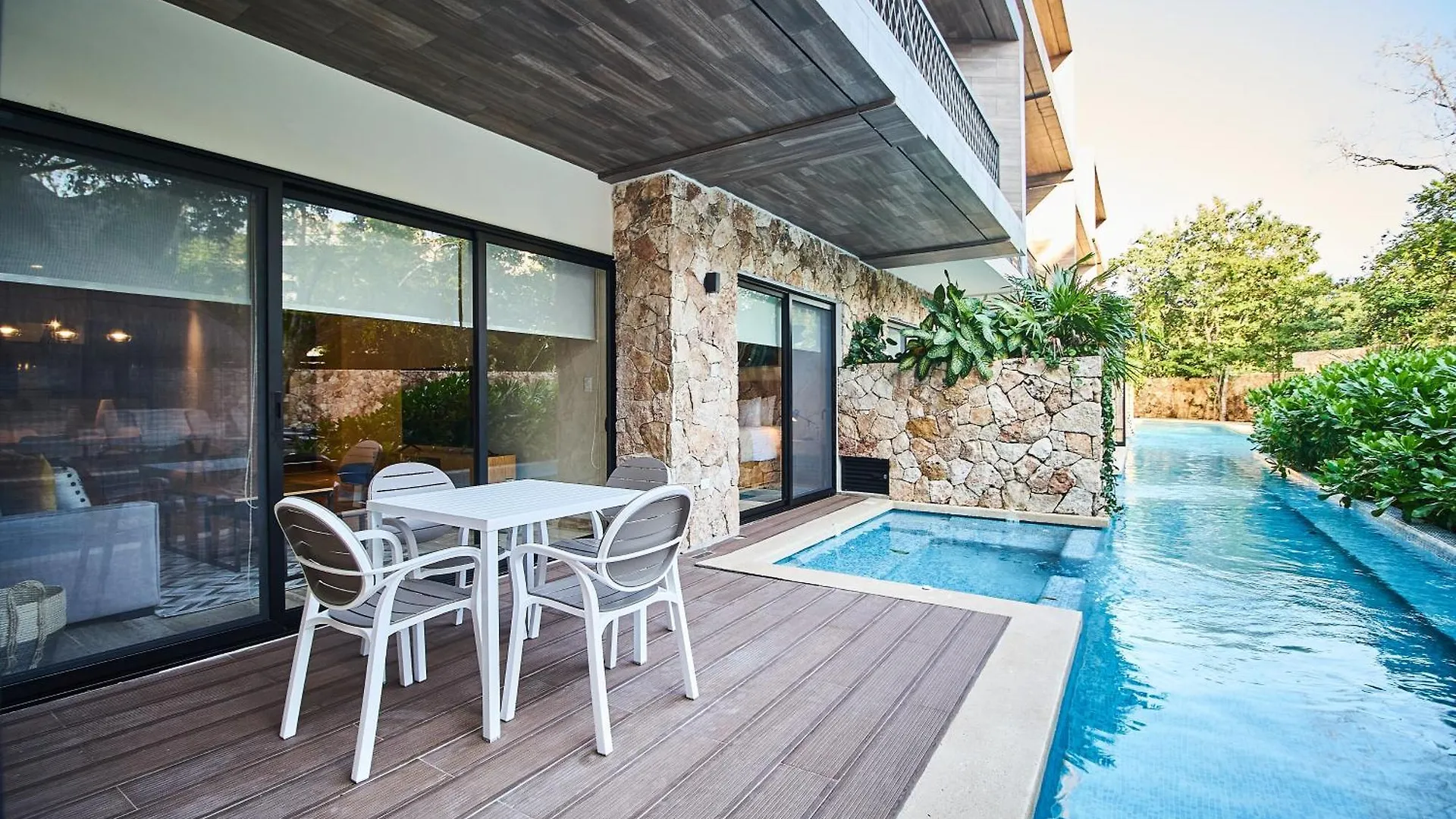 Homely And Equipped 2Br With Swim Up Pool In Aldea Zama Tulum Mexico