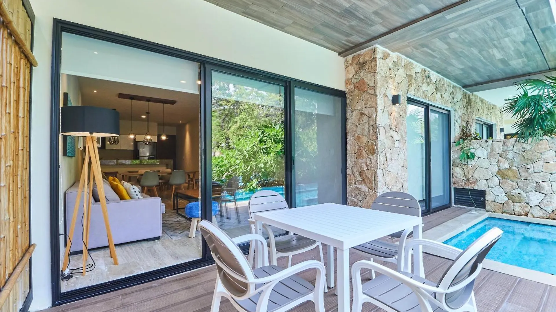 Homely And Equipped 2Br With Swim Up Pool In Aldea Zama Tulum 0*,  Mexico
