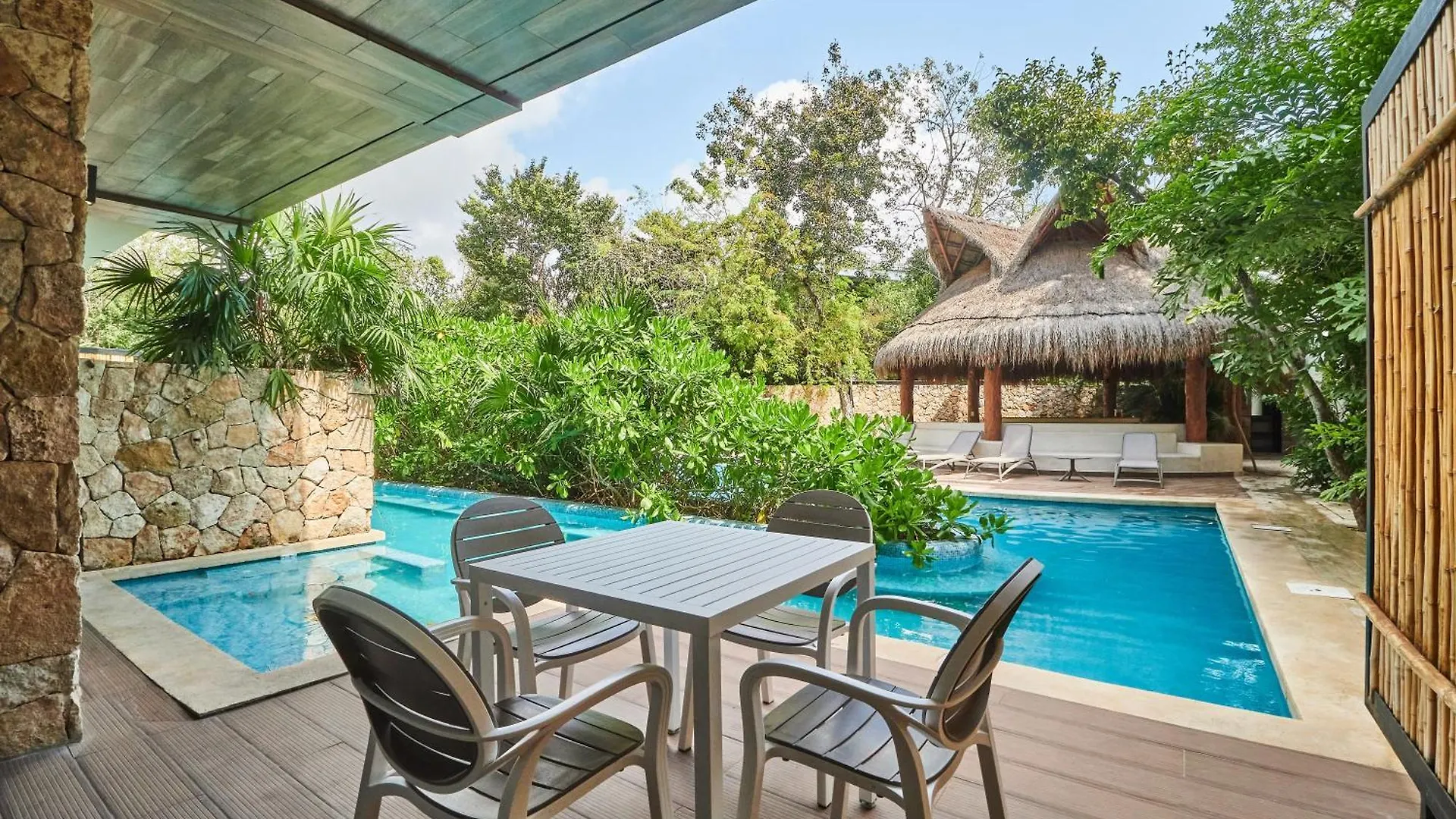 Apartment Homely And Equipped 2Br With Swim Up Pool In Aldea Zama Tulum Mexico