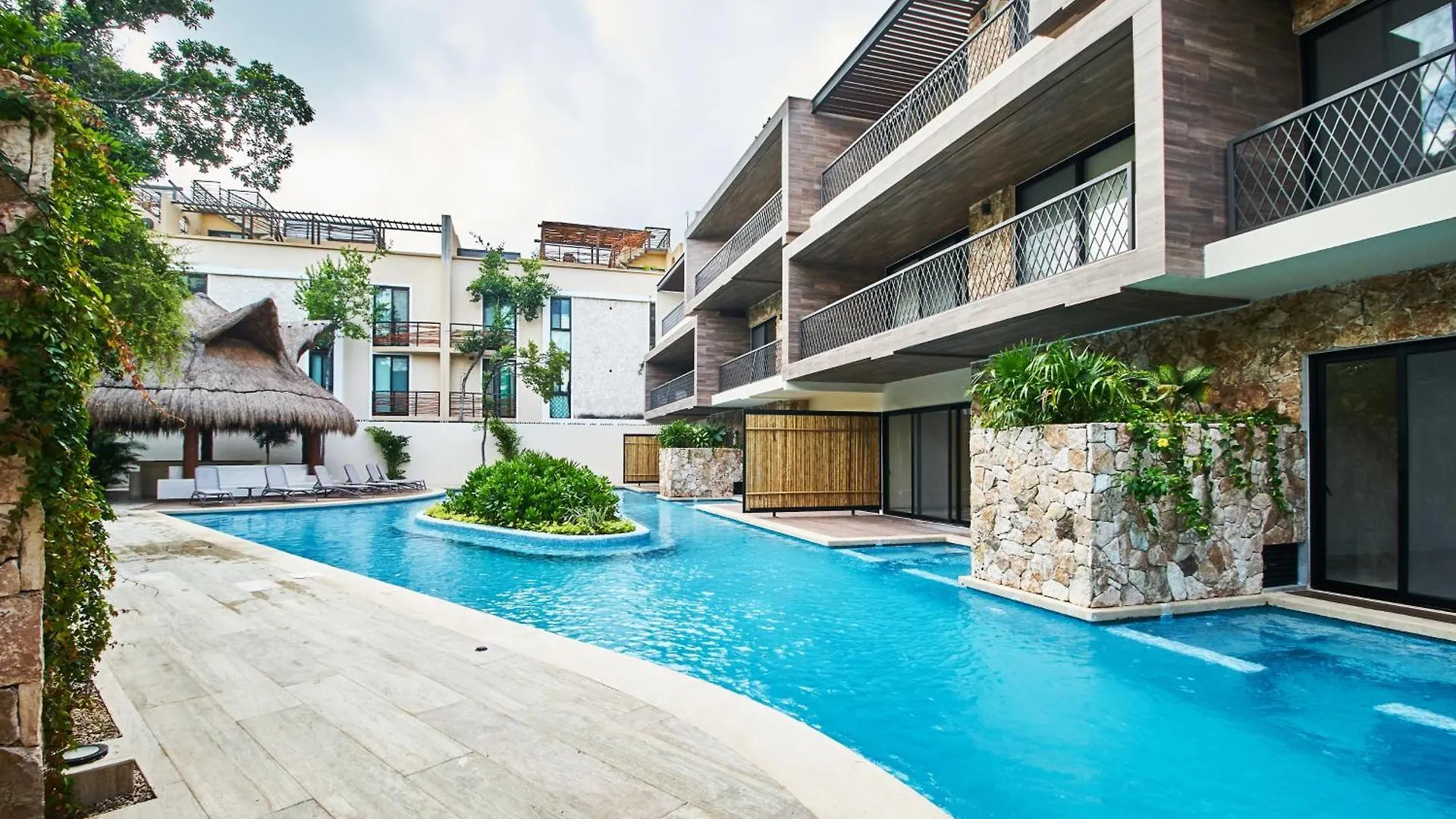 Apartment Homely And Equipped 2Br With Swim Up Pool In Aldea Zama Tulum