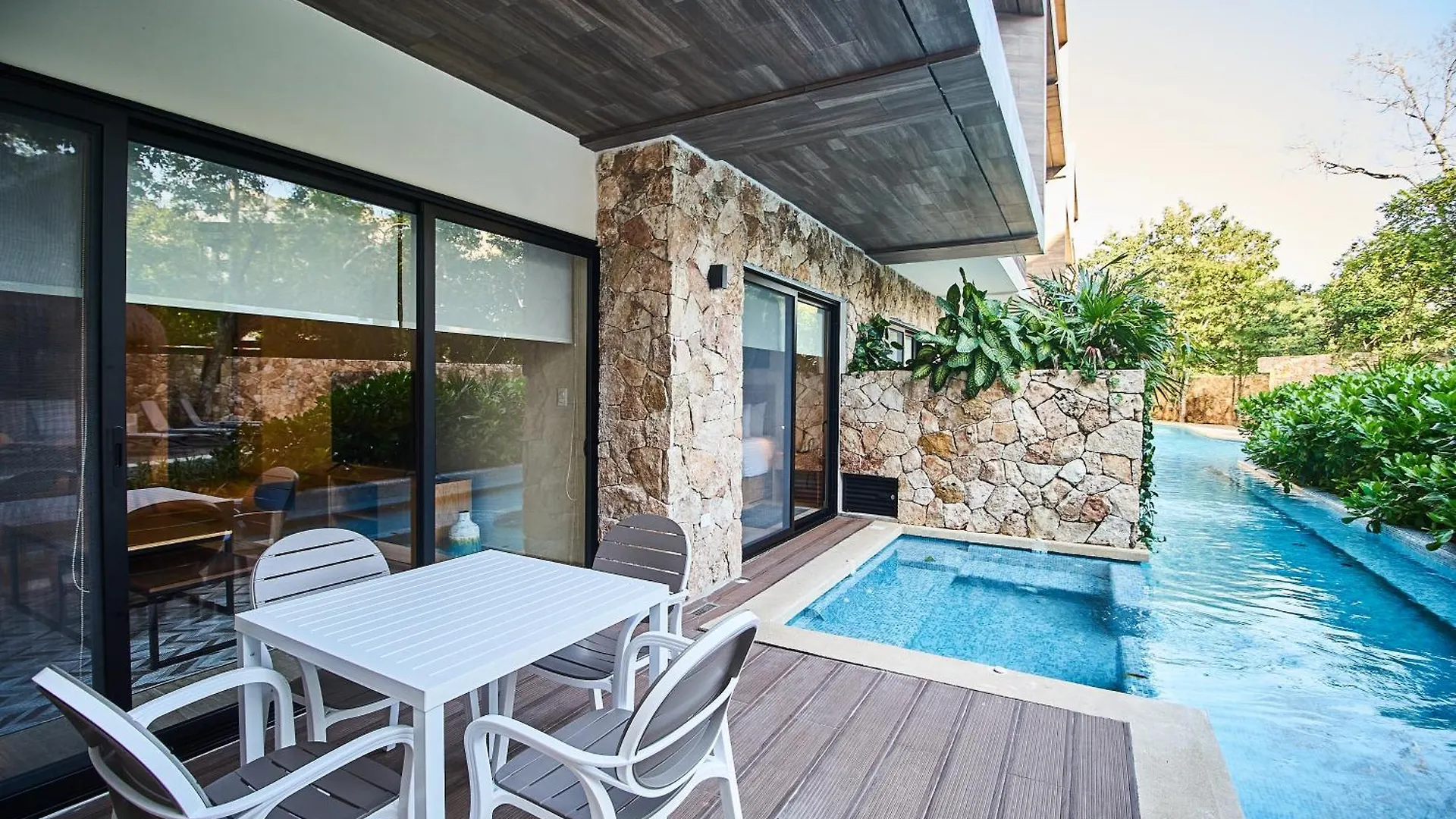 Apartment Homely And Equipped 2Br With Swim Up Pool In Aldea Zama Tulum