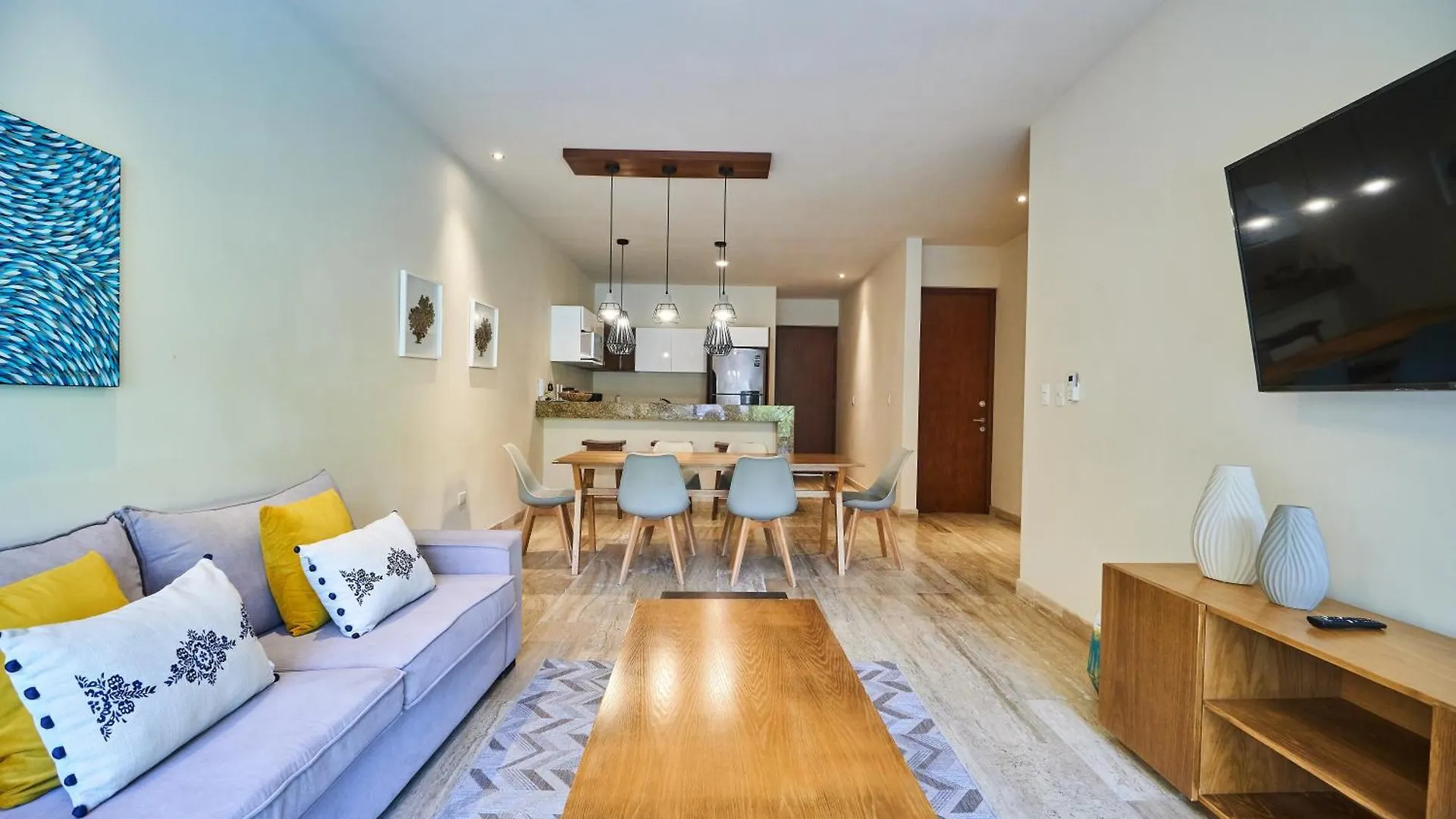 Apartment Homely And Equipped 2Br With Swim Up Pool In Aldea Zama Tulum Mexico